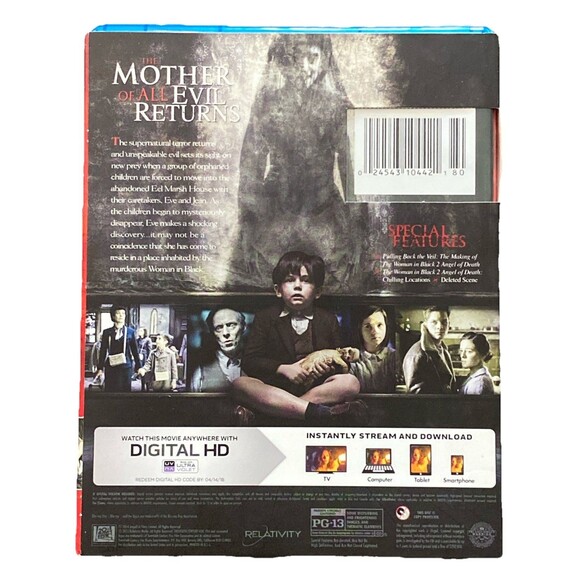 The Woman In Black 2 Angel of Death Blu-ray Disc 2015 Supernatural Horror Movie - Picture 2 of 5